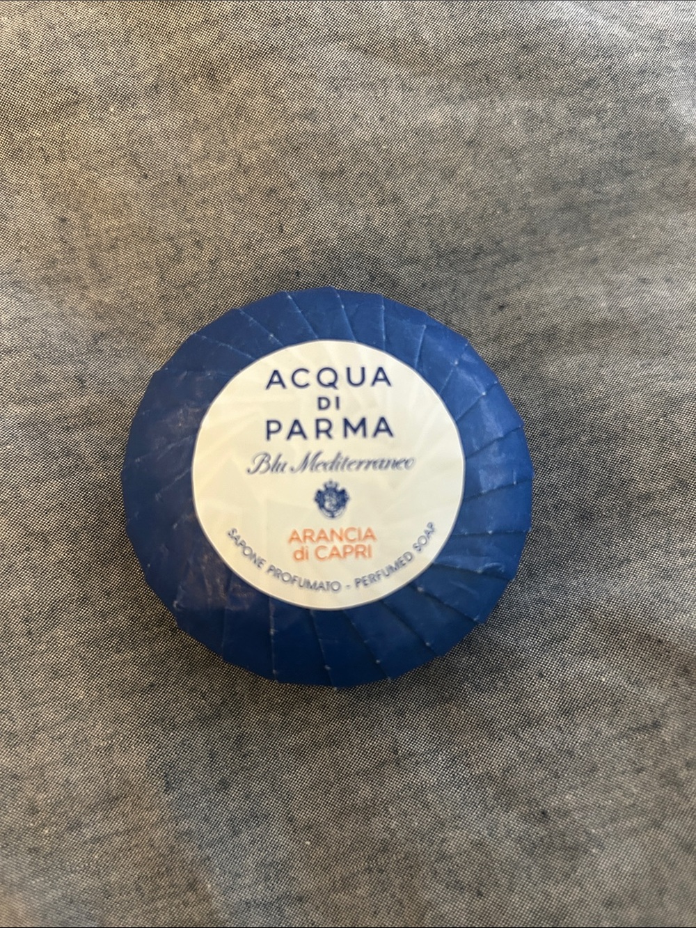 Acqua Di Parma Small Blu Mediterraneo Arancia di Capri Luxury Soap~Made in Italy